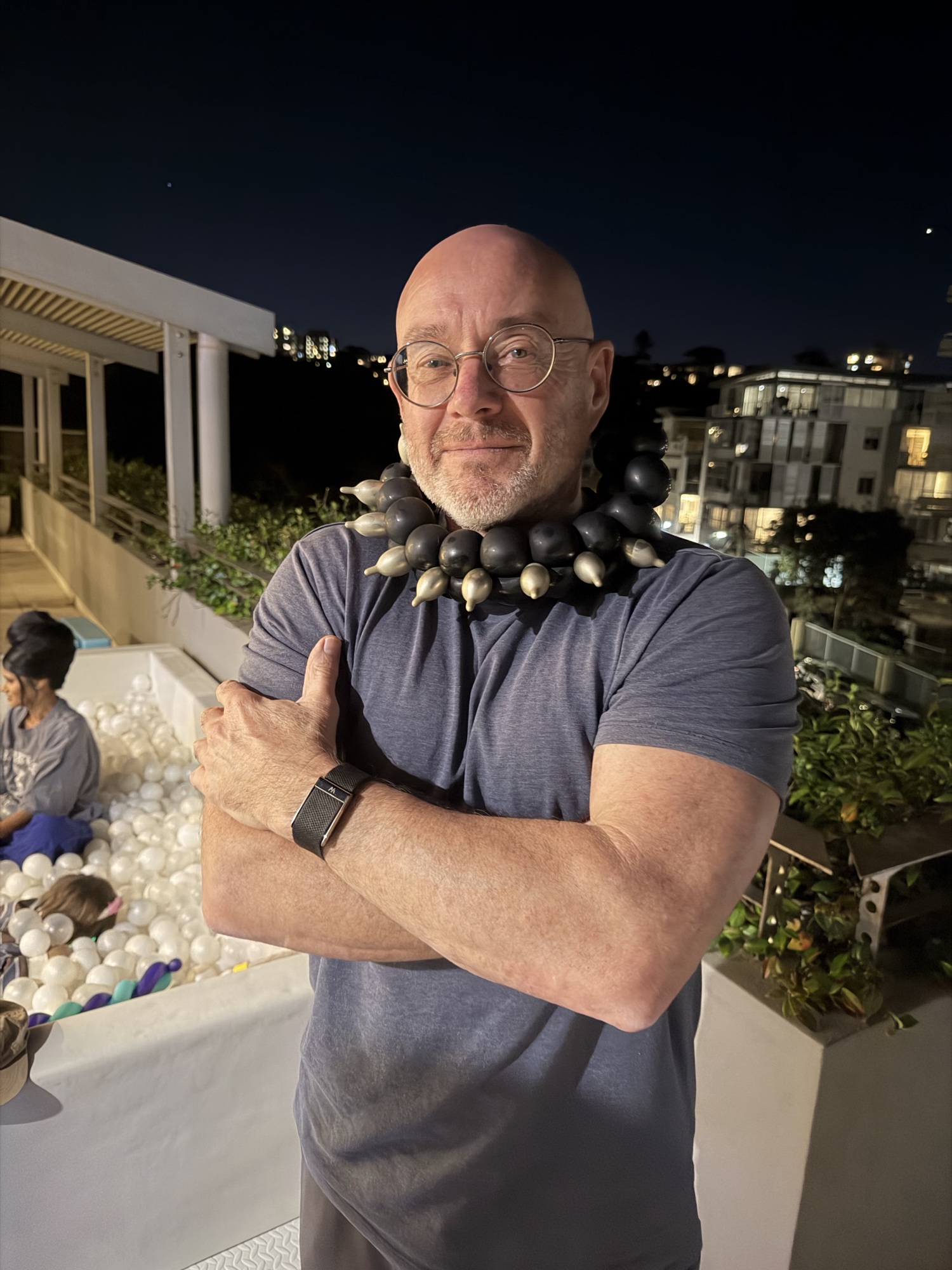 Gozaddy portrait at night